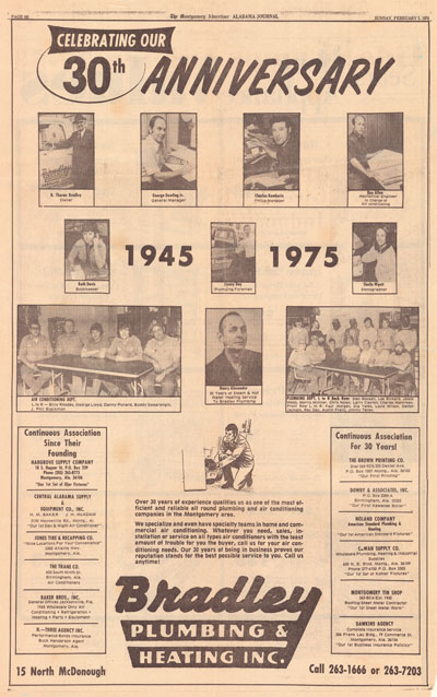 article from 1975 ceebrating 30th anniversary