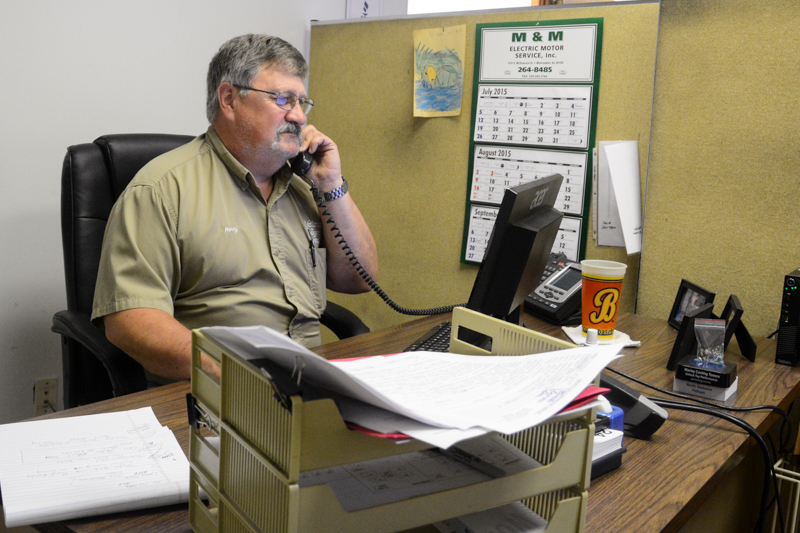 Bradley plumbing and heating staff member