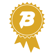 gold ribbon icon